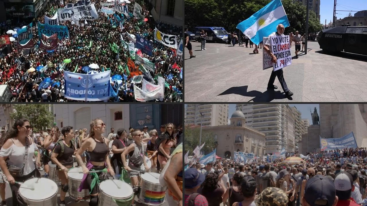 Opositores de Milei travam primeira disputa com governo | AFP
