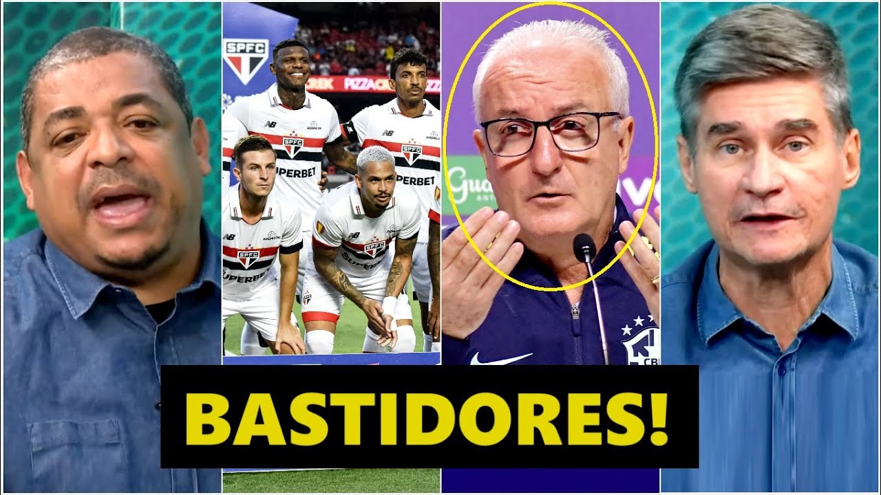 “PAGA LOGO O SÃO PAULO! Cara, a CBF…” OLHA essa INFORMAÇÃO de BASTIDOR sobre Dorival na Seleção!