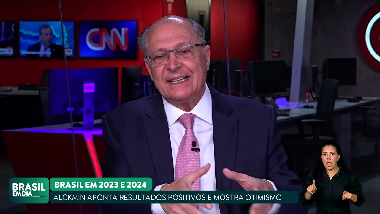 PERSPECTIVA PARA 2024 É DE OTIMISMO, DIZ ALCKMIN EM ENTREVISTA