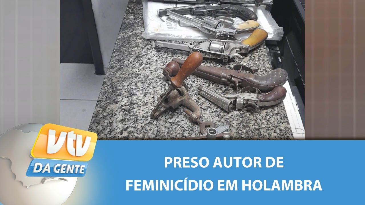 Preso autor de feminicídio em Holambra | VTV da Gente