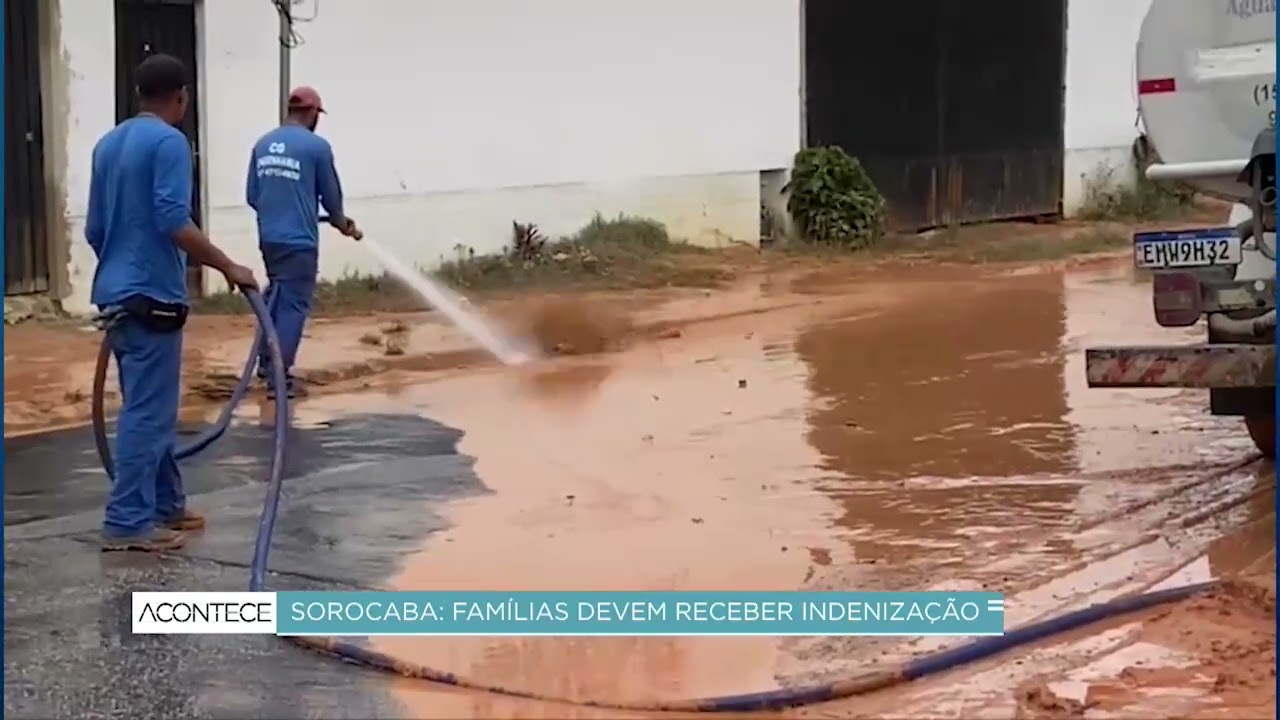 Sorocaba cadastra famílias para indenização de danos causados pelas chuvas