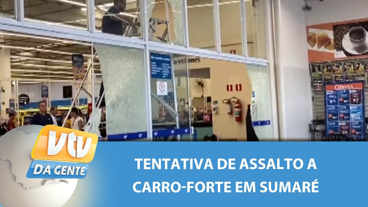 Tentativa de assalto a carro-forte em Sumaré | VTV da Gente