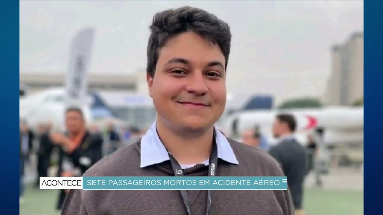 Vídeo mostra decolagem em Campinas de avião que caiu em MG e deixou 7 mortos
