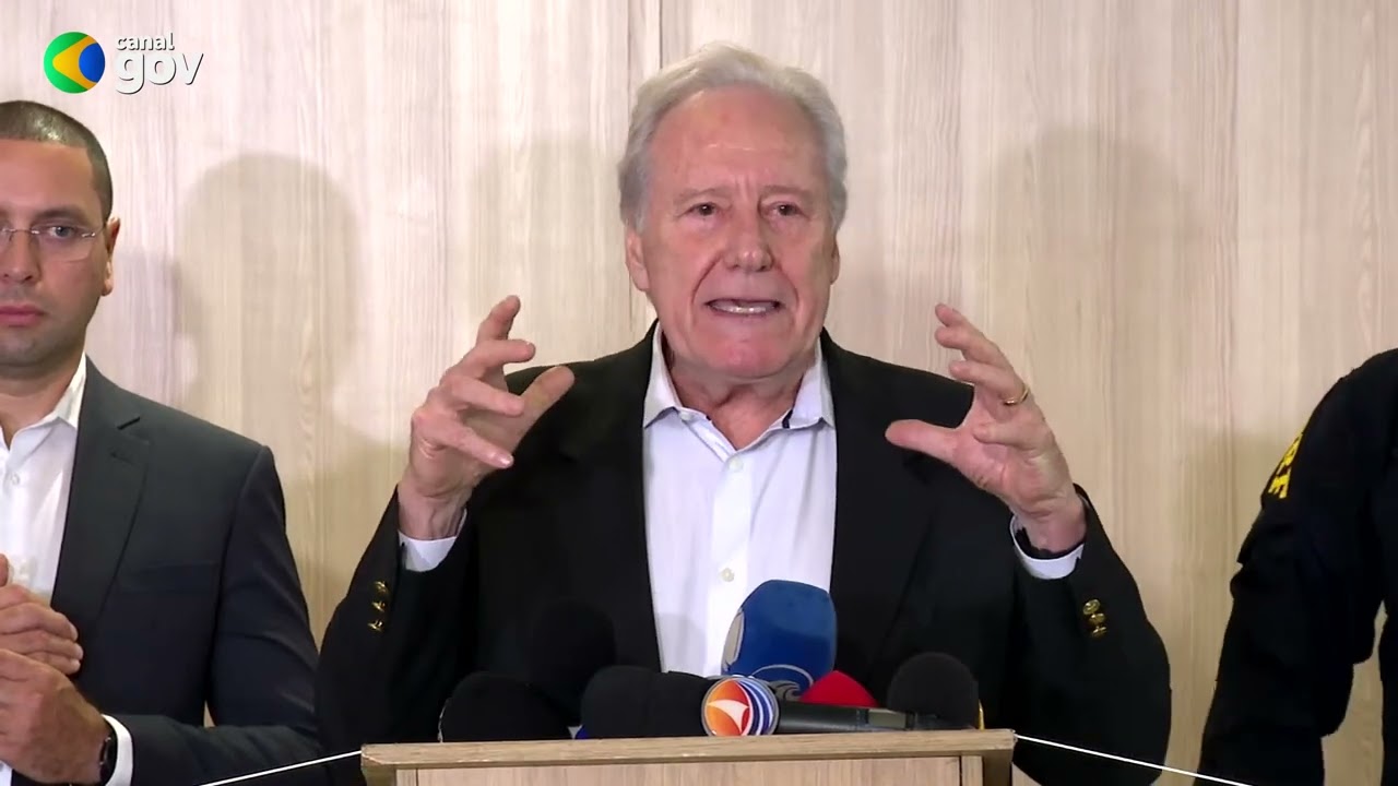 🔴 Ministro Lewandowski fala com a imprensa sobre fuga em presídio de Mossoró
