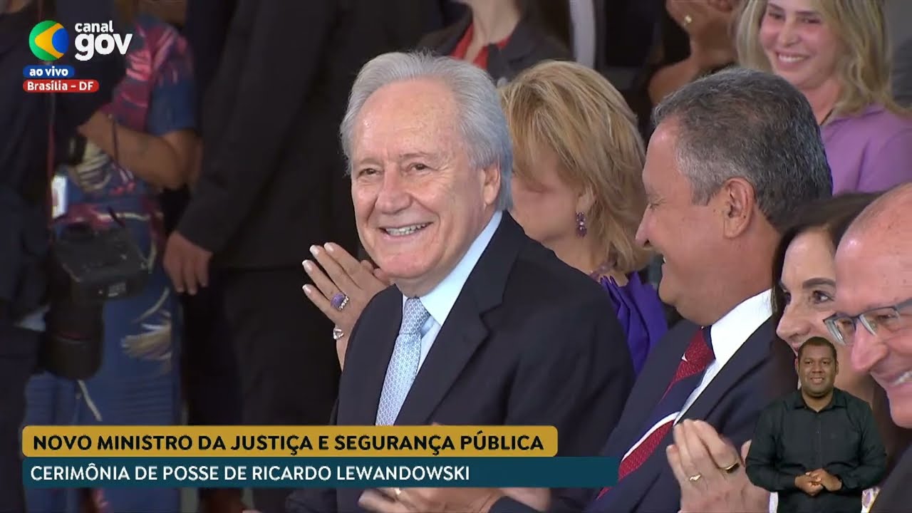 🔴 POSSE DO NOVO MINISTRO DA JUSTIÇA E SEGURANÇA PUBLICA