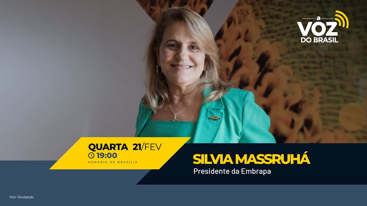 🔴 SILVIA MASSRUHÁ | A VOZ DO BRASIL