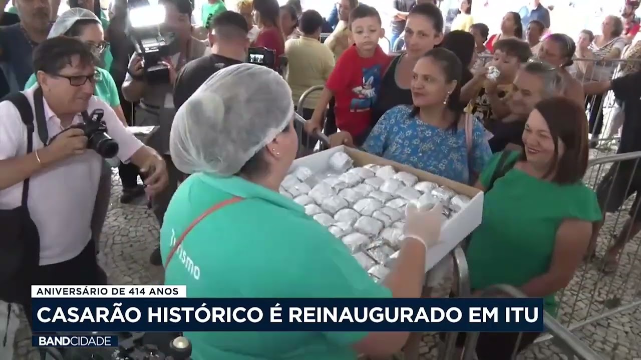 414 anos: casarão histórico é reinaugurado em Itu