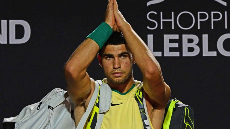 Alcaraz sofre lesão e abandona o Rio Open na primeira rodada – 21/02/2024 – Esporte