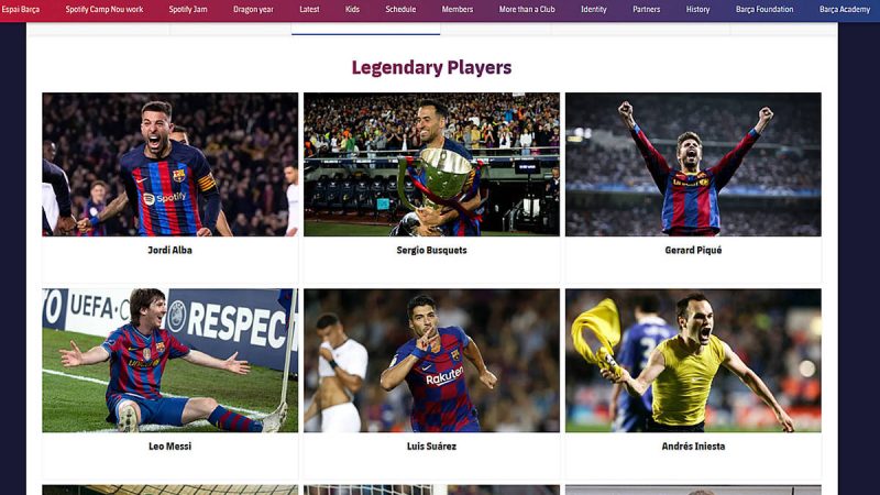 Barcelona tira Daniel Alves de área de ‘lendas’ do site após condenação por estupro – 26/02/2024 – Esporte