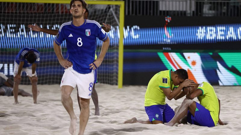Brasil bate Itália e conquista hexa no Mundial de futebol de areia – 25/02/2024 – Esporte