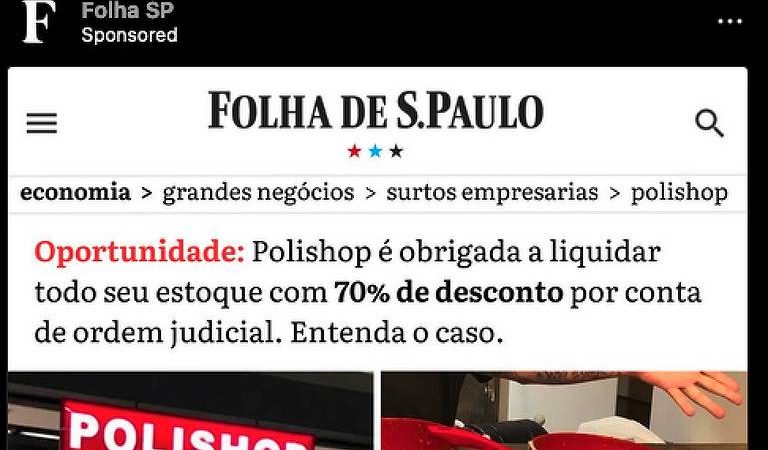 Criminosos clonam site da Folha para aplicar golpes – 15/02/2024 – Tec