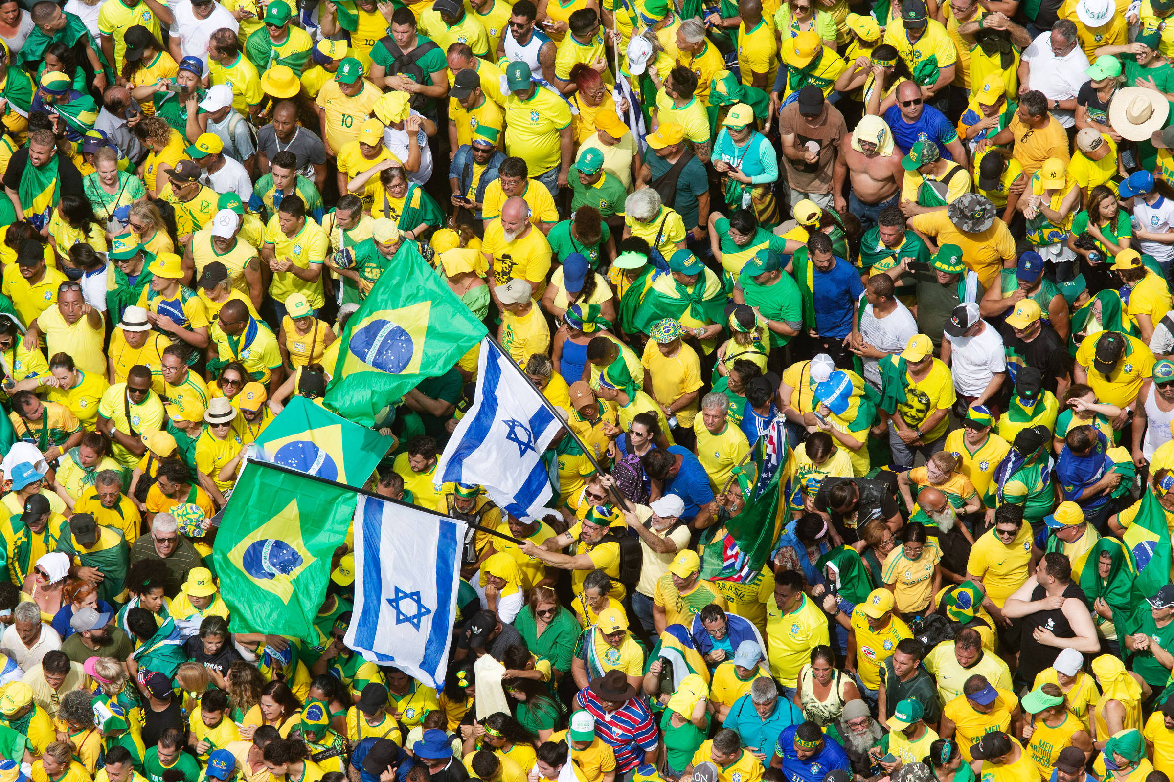Organização digital de manifestação de Bolsonaro é marcada por polarização – 26/02/2024 – Encaminhado com Frequência