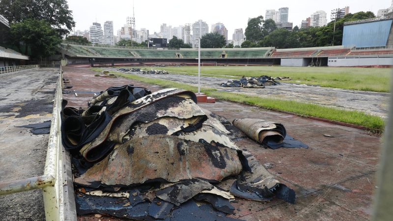 Pista de atletismo do Ibirapuera é destruída – 14/02/2024 – Esporte