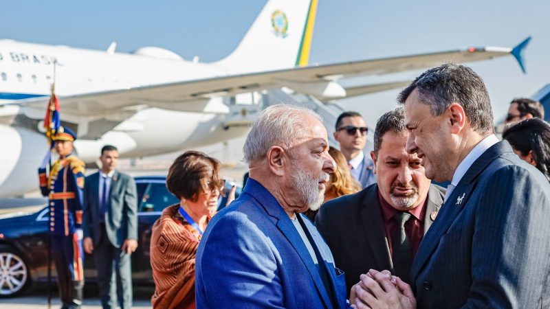 Presidente Lula chega ao Egito para visita oficial de dois dias