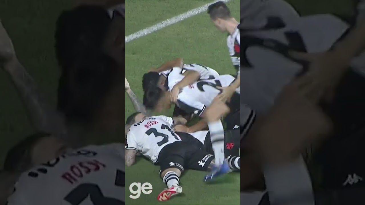 A DUPLA PAYET E VEGETTI JOGA DEMAIS! | VASCO X VOLTA REDONDA | #shorts | ge.globo