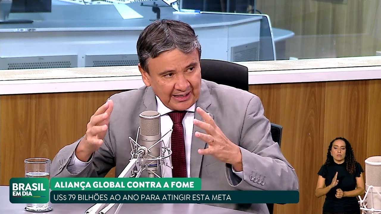 A VOZ DO BRASIL: WELLINGTON DIAS FALA SOBRE ALIANÇA GLOBAL A CONTRA FOME E POBREZA