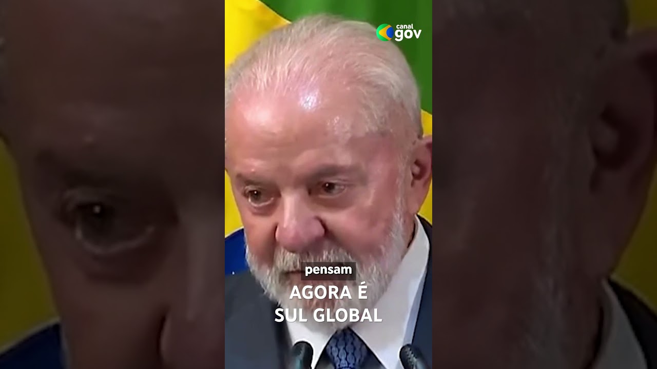 ‘AGORA É SUL GLOBAL’  @LulaOficial falou à imprensa na Etiópia. #políticainternacional #sulglobal