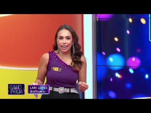 Band Folia 12/02 – Lari Lopes e Giu Biondi agitam mais uma noite de carnaval na Band