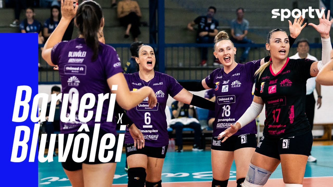 BARUERI 2 X 3 BLUVÔLEI | MELHORES MOMENTOS | SUPERLIGA FEMININA DE VÔLEI