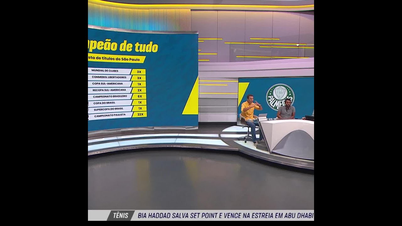 CAMPEÃO DE TUDO! VEJA COMO FICA A LISTA DE TÍTULOS DO SÃO PAULO |#shorts| Seleção sportv | sportv