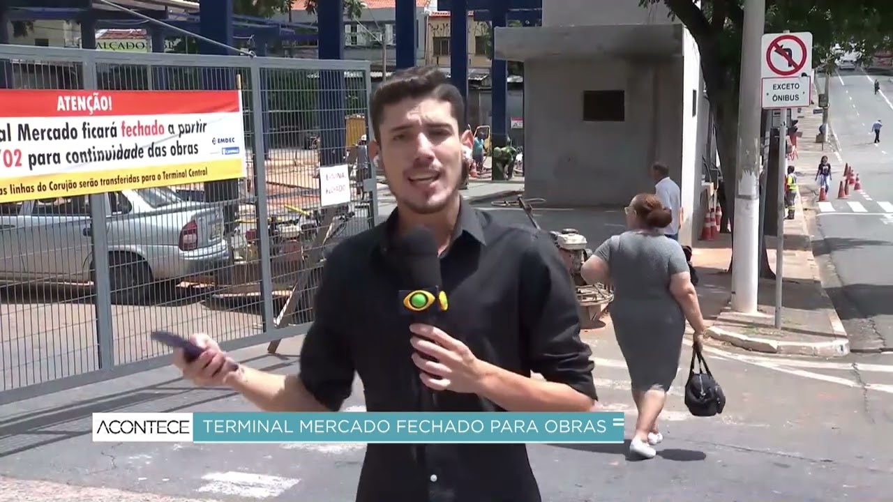 Campinas: Terminal Mercado fecha para obras e pontos de ônibus migram para o entorno