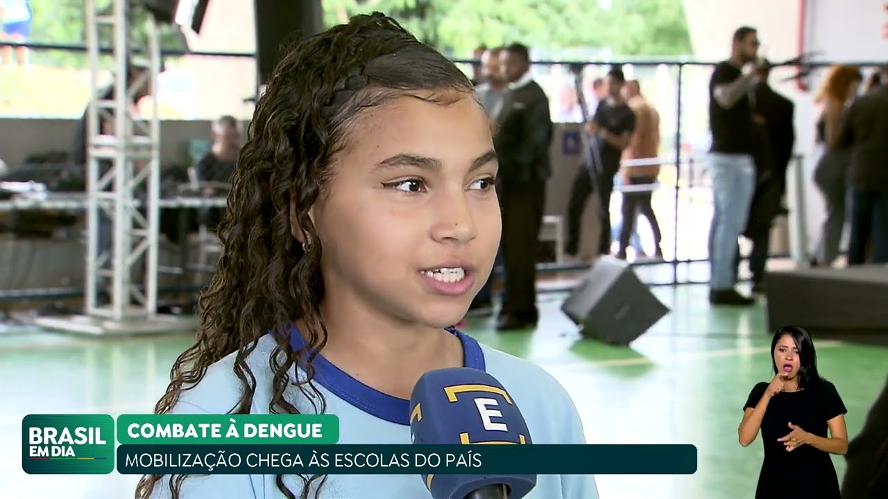 COMBATE À DENGUE CHEGA ÀS ESCOLAS PÚBLICAS