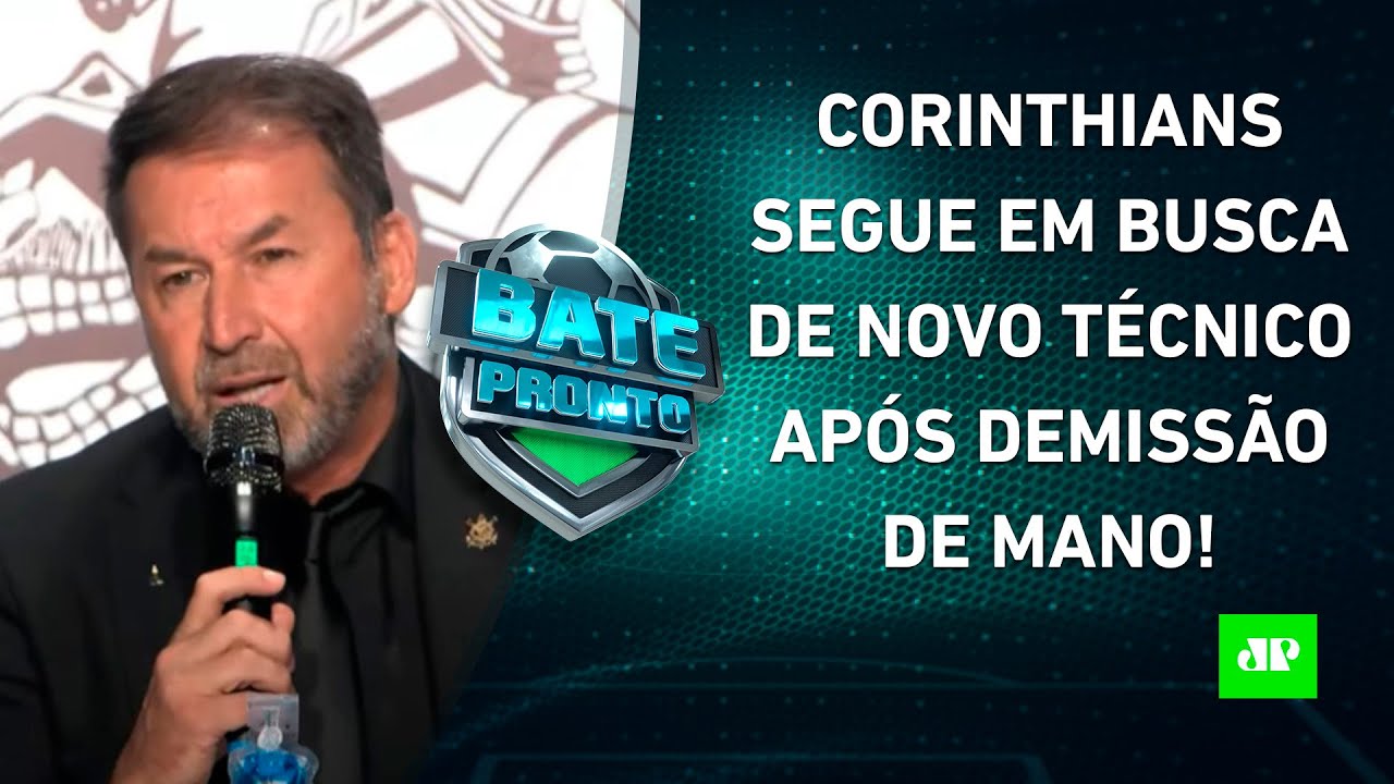 Corinthians DESISTE de Zanardi e SEGUE EM BUSCA de NOVO TÉCNICO; Gabigol PERDE PÊNALTI | BATE PRONTO