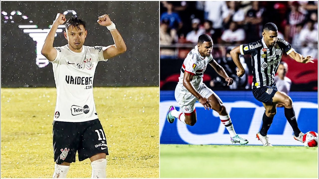 Corinthians GOLEIA o Botafogo-SP e CONFIRMA RECUPERAÇÃO; São Paulo PERDE pro Santos! | CANELADA