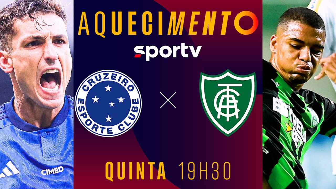 CRUZEIRO X AMÉRICA-MG | PRÉ-JOGO AQUECIMENTO AO VIVO COM IMAGENS | MINEIRO 2024 | #live | sportv