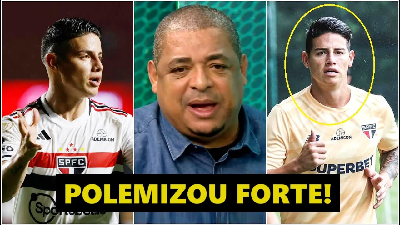 “Depois que EU VI ISSO, EU FALO: o James NÃO VAI FICAR no São Paulo! SABE POR QUÊ?” Vampeta DISPARA!