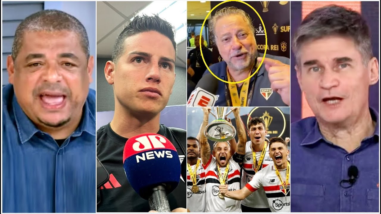 “É UM RECADO DIRETO pro James Rodríguez! Ele NÃO VIAJOU com o time, o São Paulo FOI CAMPEÃO e…”