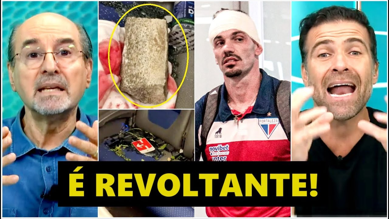 “É UMA VERGONHA! UM ABSURDO! Esse ATAQUE ao ÔNIBUS do Fortaleza foi…” VÍDEOS REVOLTAM!