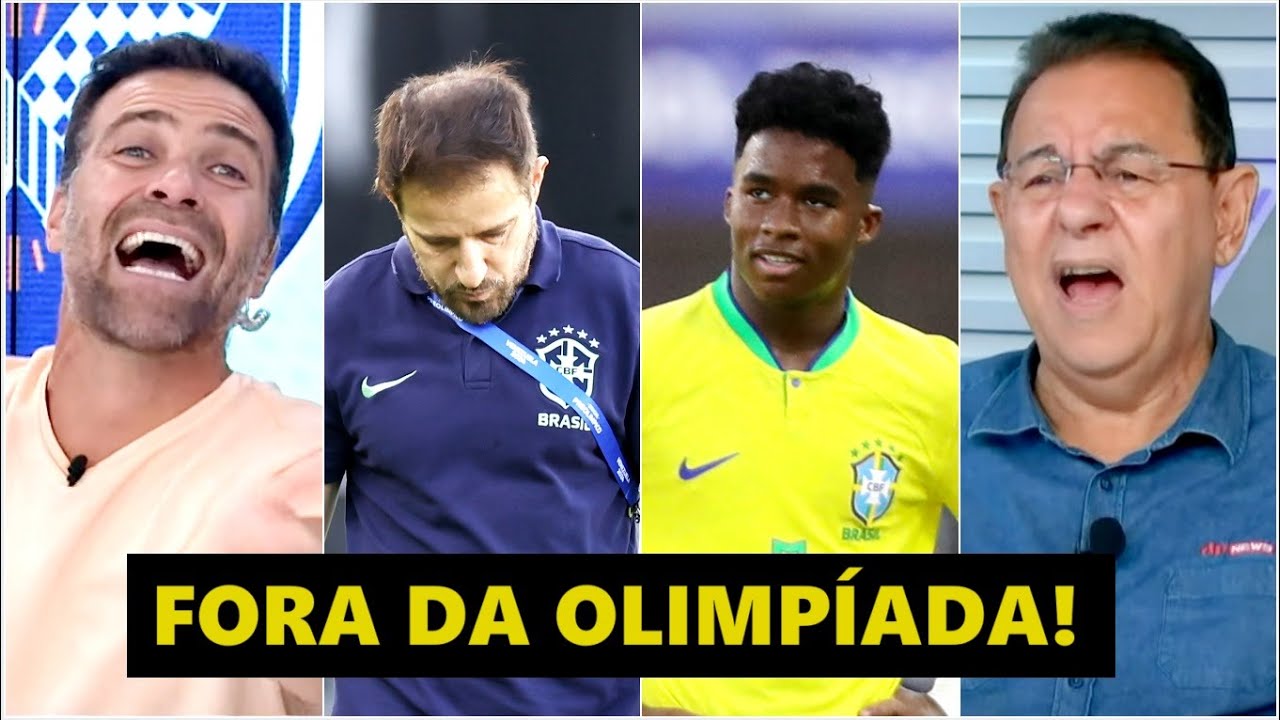 “É UMA VERGONHA! UM VEXAME! O Brasil TÁ FORA das Olimpíadas! E o Endrick…” Seleção é DETONADA!