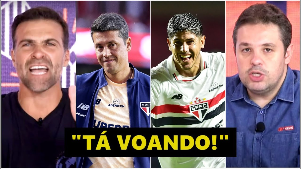 “Ele tem MAIS TÍTULO que DERROTA no São Paulo! Cara, o SPFC tá MUITO CONFIANTE e…” VEJA DEBATE!