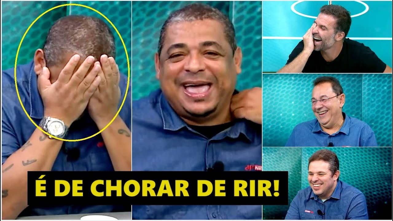 ÉPICO! Vampeta faz TODO MUNDO CHORAR DE RIR AO VIVO com HISTÓRIA HILÁRIA!