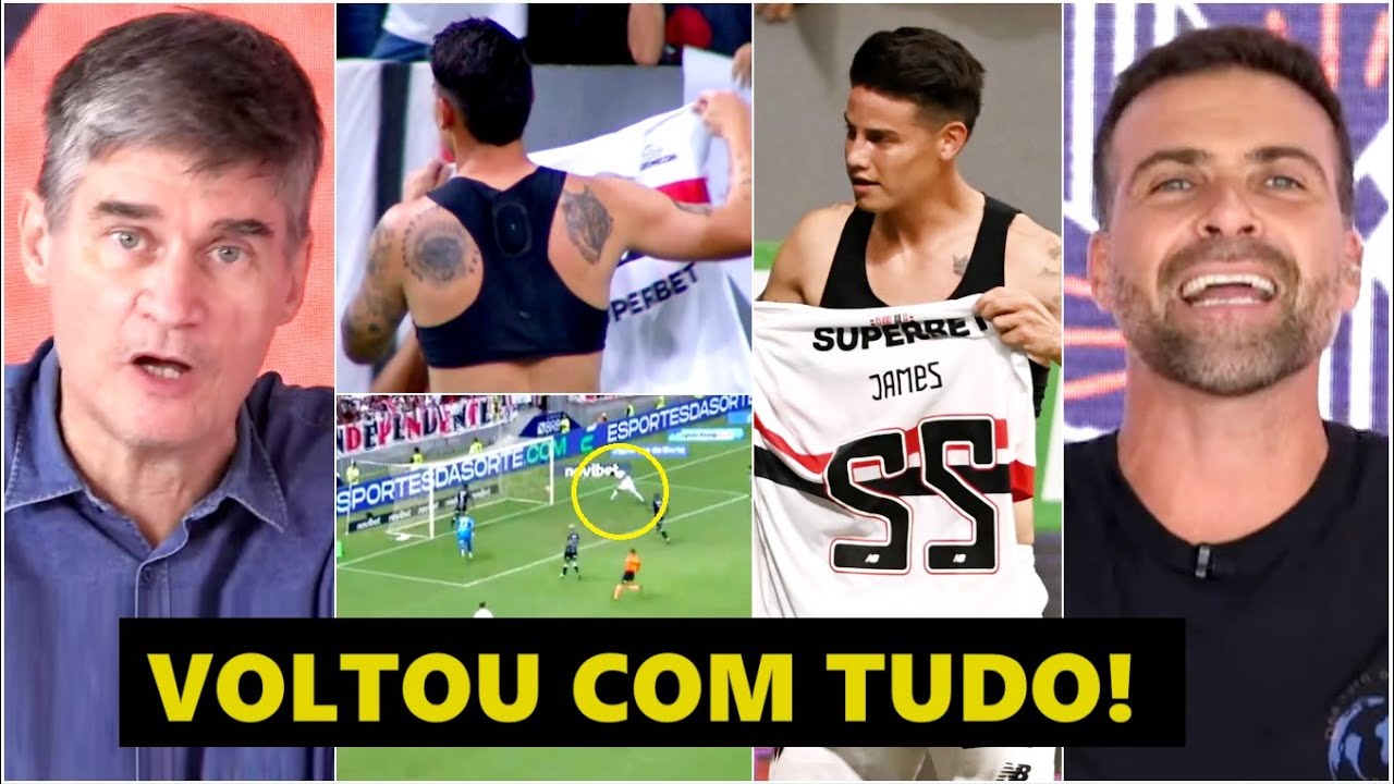 “Esse cara foi O MELHOR de uma Copa! O James Rodríguez pra mim PODE…” VOLTA com GOL ao São Paulo!