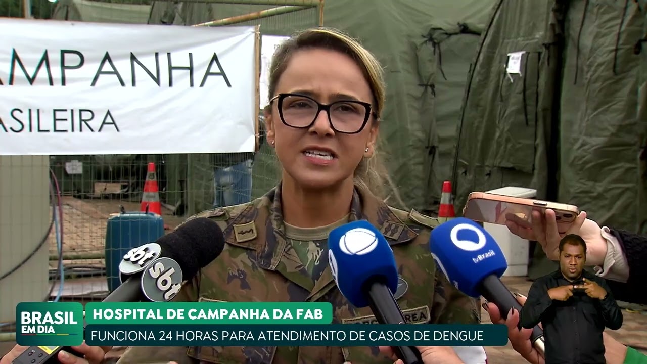 FAB MANTÉM ATENDIMENTO 24 HORAS POR DIA EM HOSPITAL DE CAMPANHA NO DF