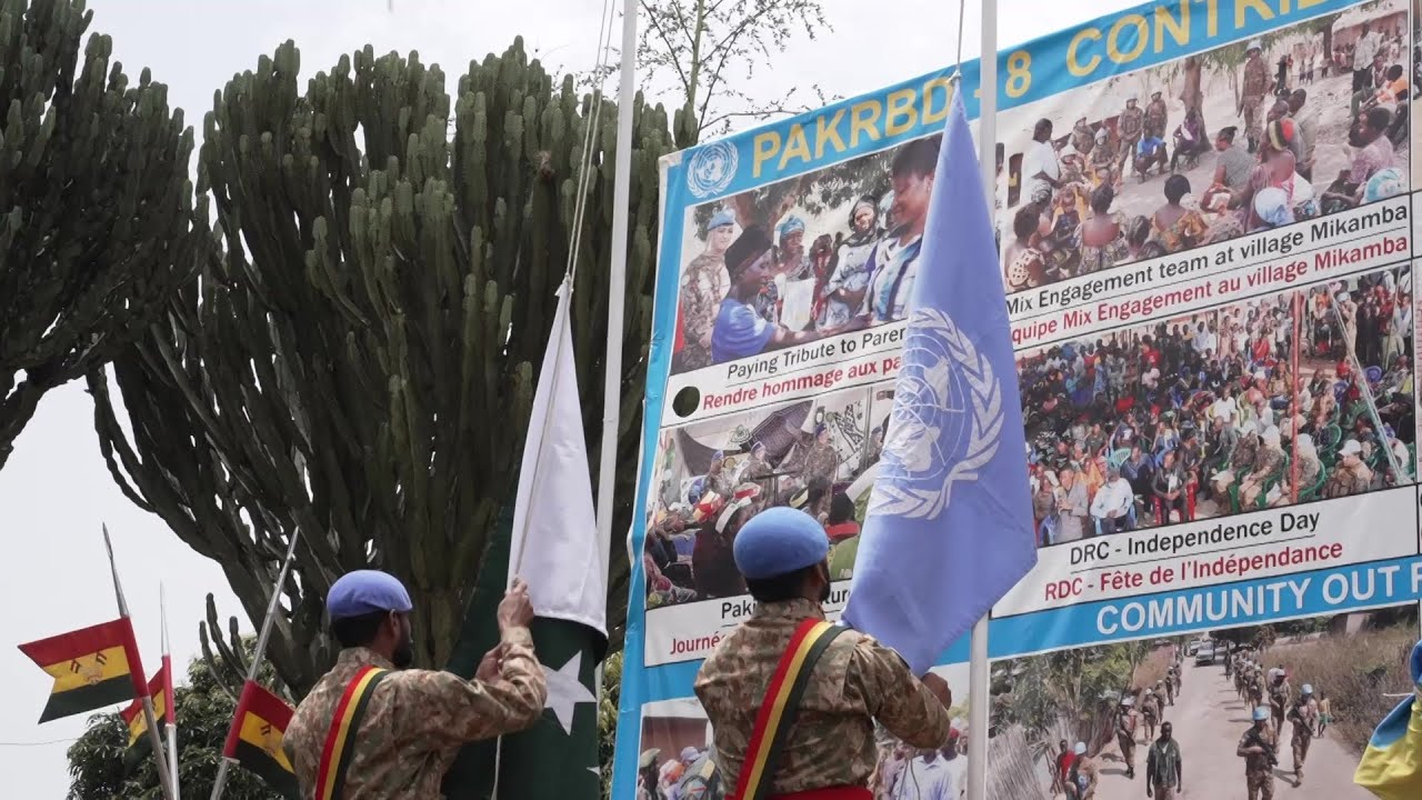 Força da ONU começa retirada gradual da RD Congo | AFP