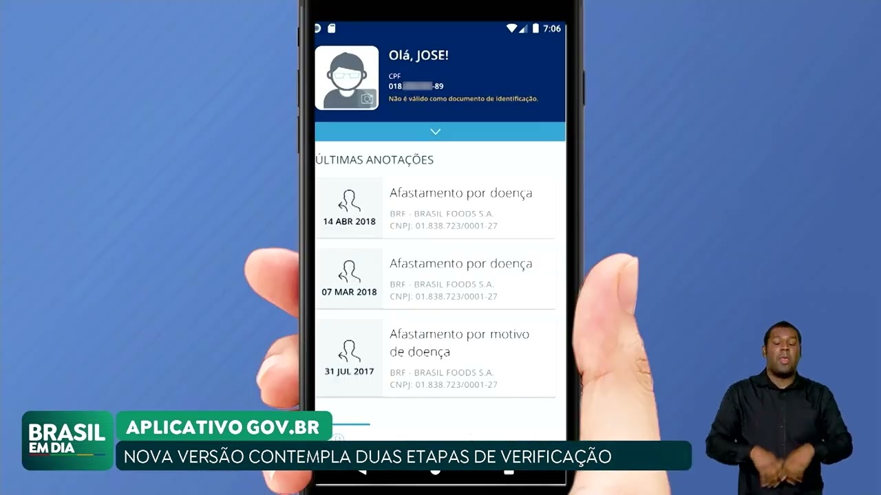 GOV.BR TERÁ VERIFICAÇÃO DE DADOS EM DUAS ETAPAS