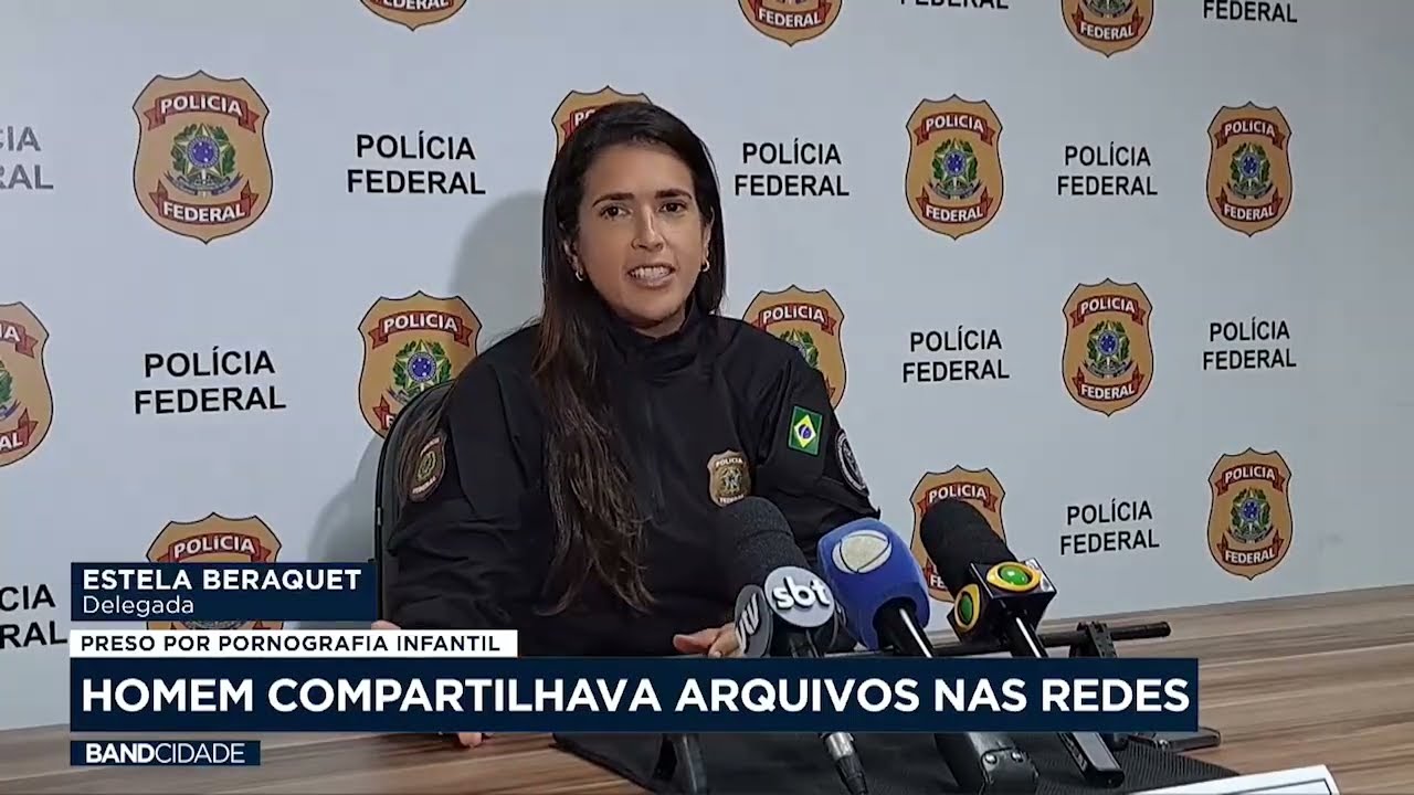 Homem é preso em operação da PF contra abuso sexual infantojuvenil