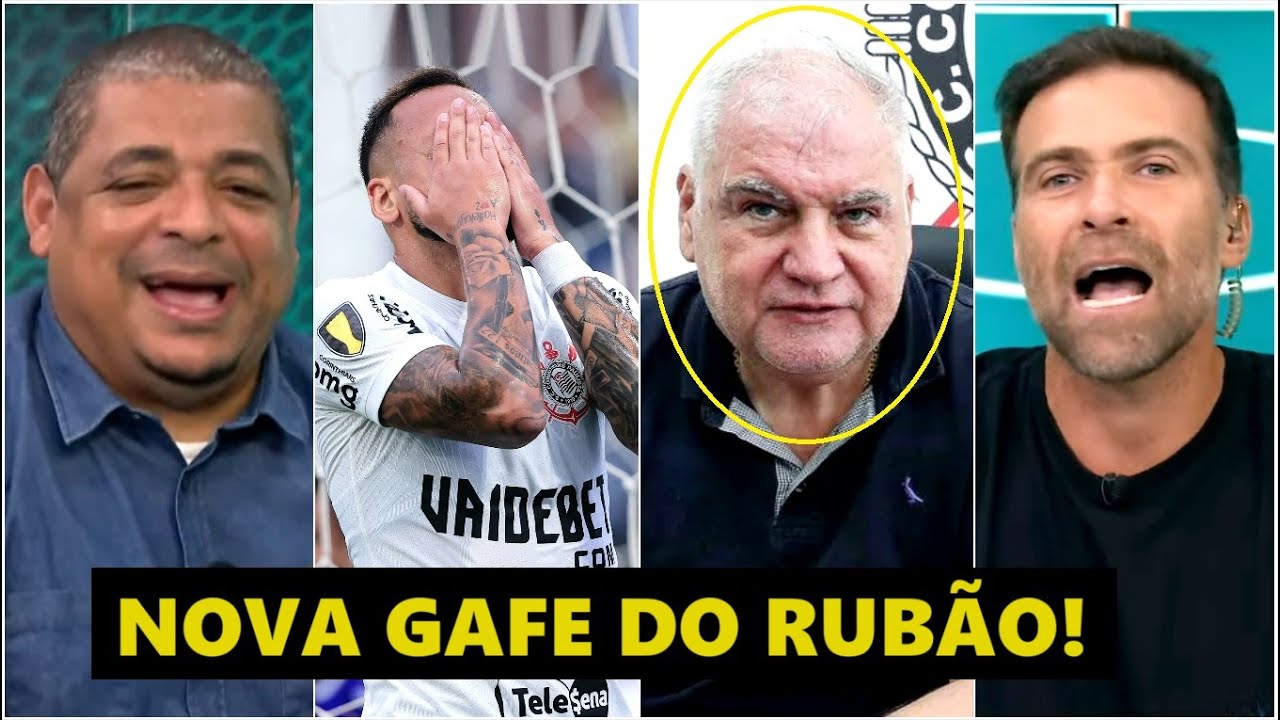 “ISSO É INACREDITÁVEL! É PRA VIRAR PIADA!” OLHA essa NOVA GAFE de Rubão no Corinthians que VIRALIZOU