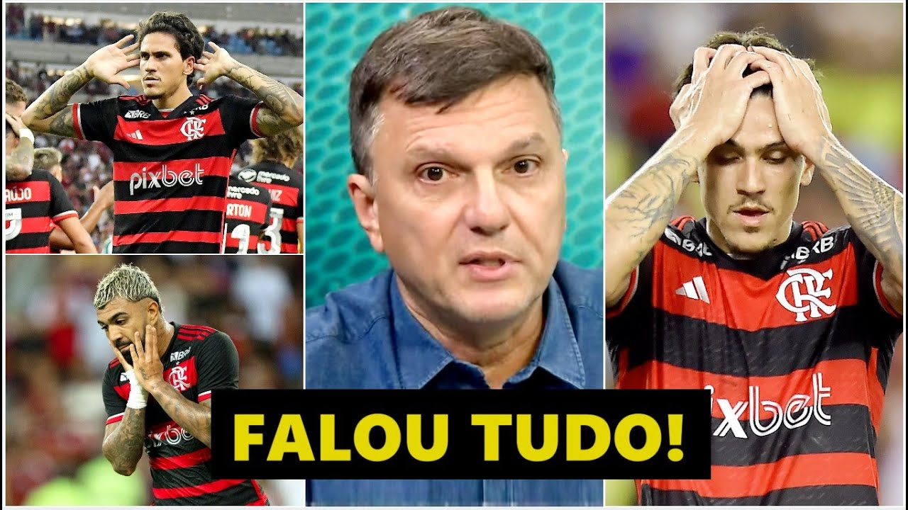 “ISSO É UMA BABAQUICE, cara! O Pedro…” Mauro Cezar FALA TUDO após atacante ser VAIADO no Flamengo!