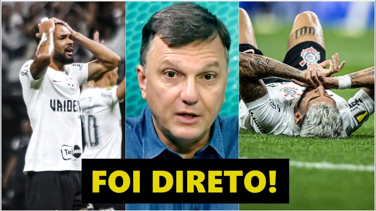 “ISSO É VERGONHOSO! É BEM VERGONHOSO!” Mauro Cezar FALA A REAL sobre Corinthians perto de ELIMINAÇÃO
