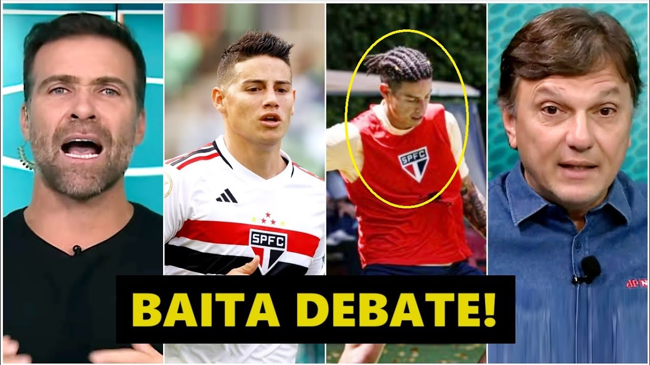 “ISSO NÃO FAZ SENTIDO! É INCRÍVEL como ALGUÉM PODE PROPAGAR que…” James no São Paulo GERA DEBATE!
