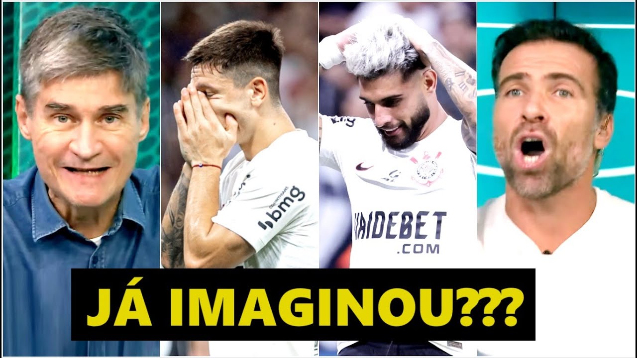 “Isso SERIA TRÁGICO, cara! Se o Corinthians FOR ELIMINADO do Paulistão, pode até…” VEJA DEBATE!