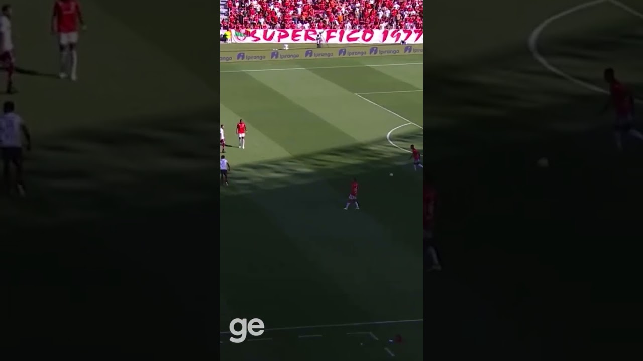 LUÍSA SONZA É PÉ QUENTE PRO INTER | INTERNACIONAL X CAXIAS | #shorts | ge.globo
