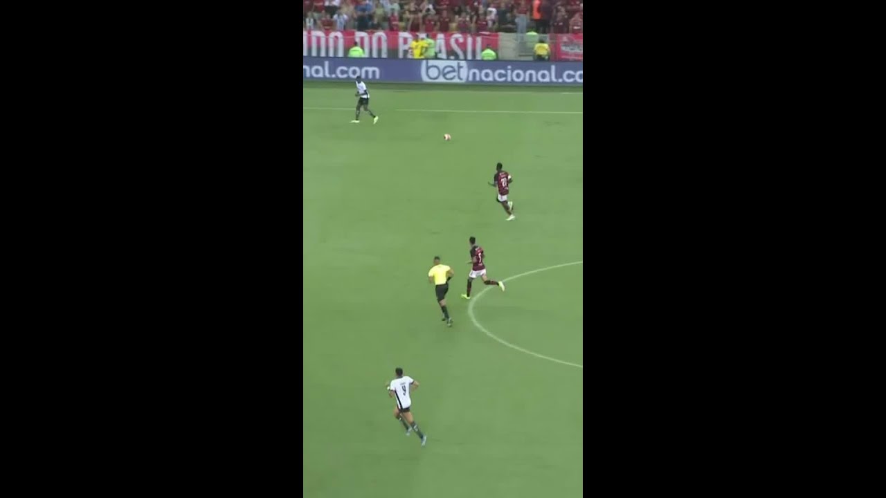 LUIZ HENRIQUE ESTREIA NO CLÁSSICO FLAMENGO X BOTAFOGO | #SHORTS | ge.globo