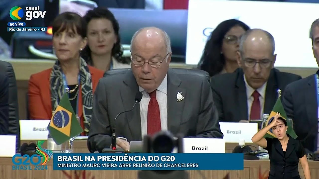 Mauro Vieira critica paralisia da ONU em conflitos armados | AFP