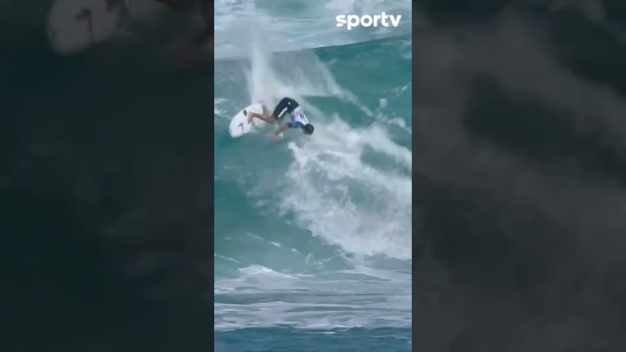 MIGUEL PUPO AVANÇA PARA AS OITAVAS EM SUNSET BEACH! 🌊 | SURFE WSL | #shorts ! sportv