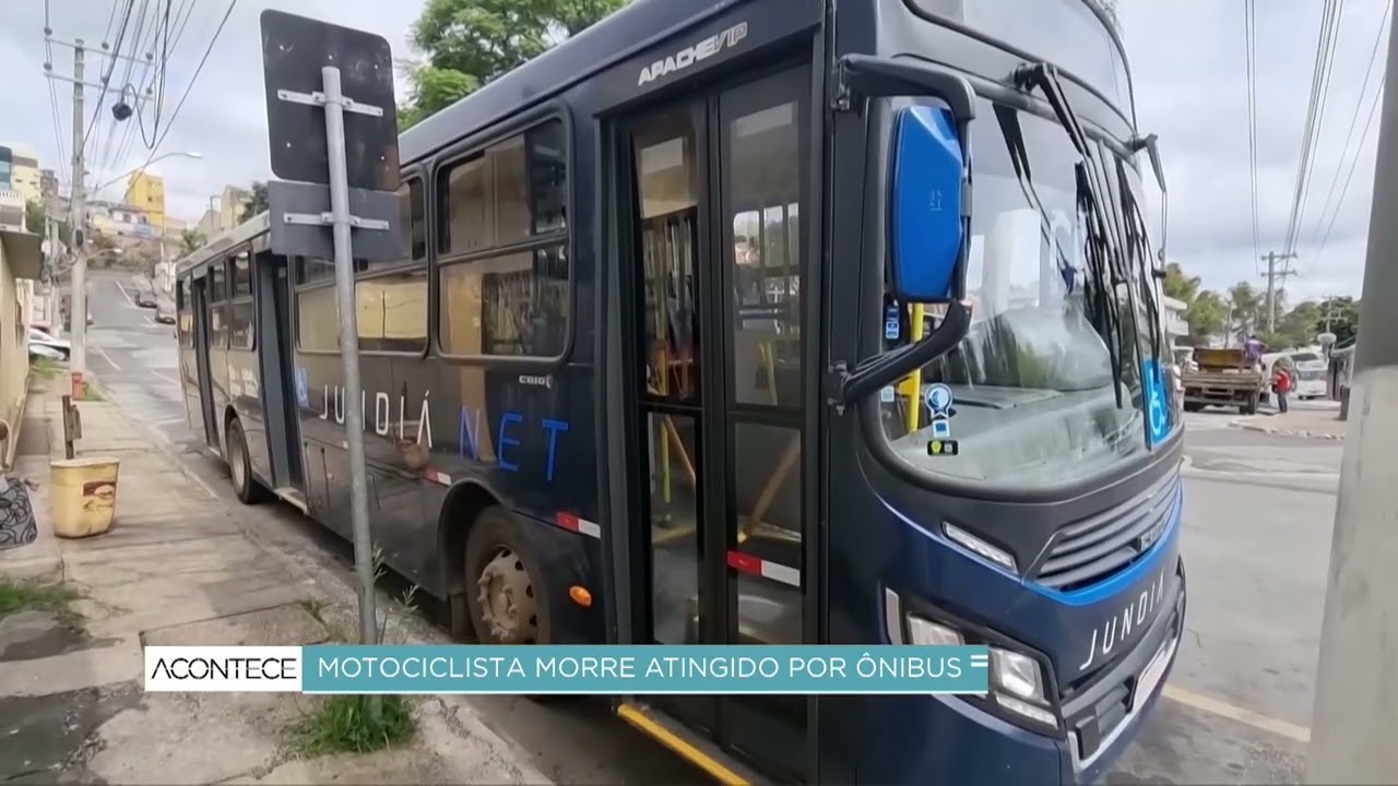 Motociclista morre após ser atropelado por ônibus em São Roque